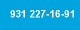 931 227-16-91 931 227-16-91
